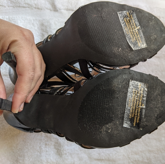 Prabal Gurung for Target Cage Strappy Gladiator Heels 6.5 - Picture 6 of 7